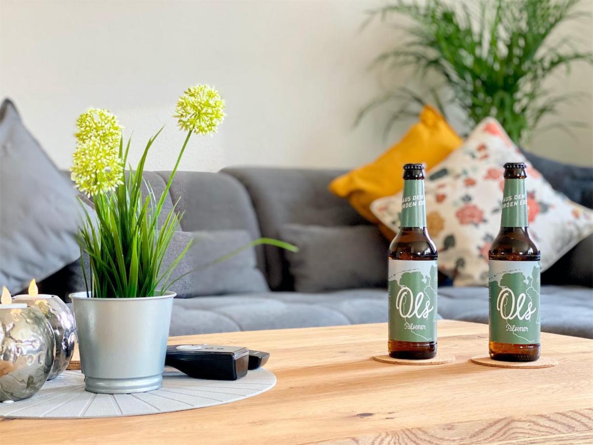 Ferienhaus Weserbrandung Nordenham Esterno foto