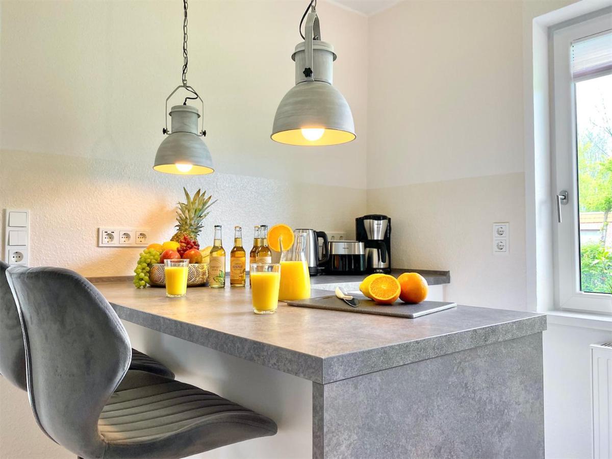 Ferienhaus Weserbrandung Nordenham Esterno foto